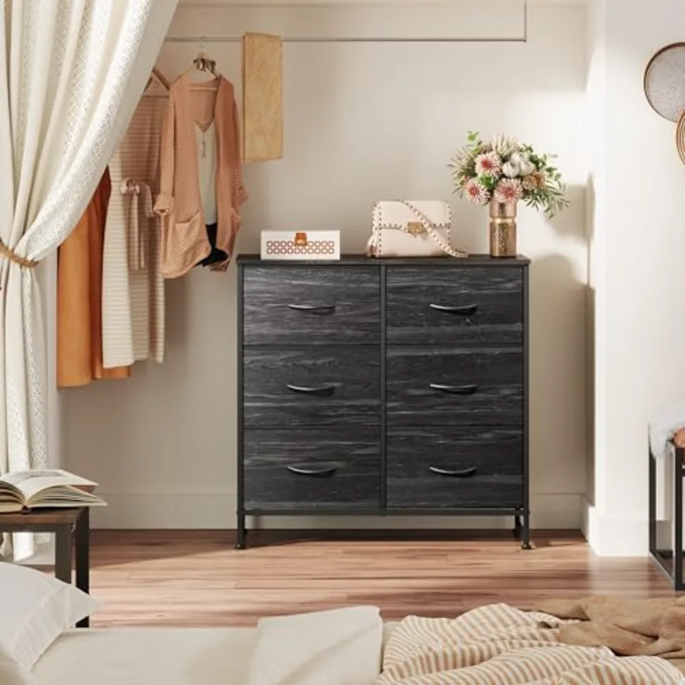 Black Dresser for Bedroom, view 2