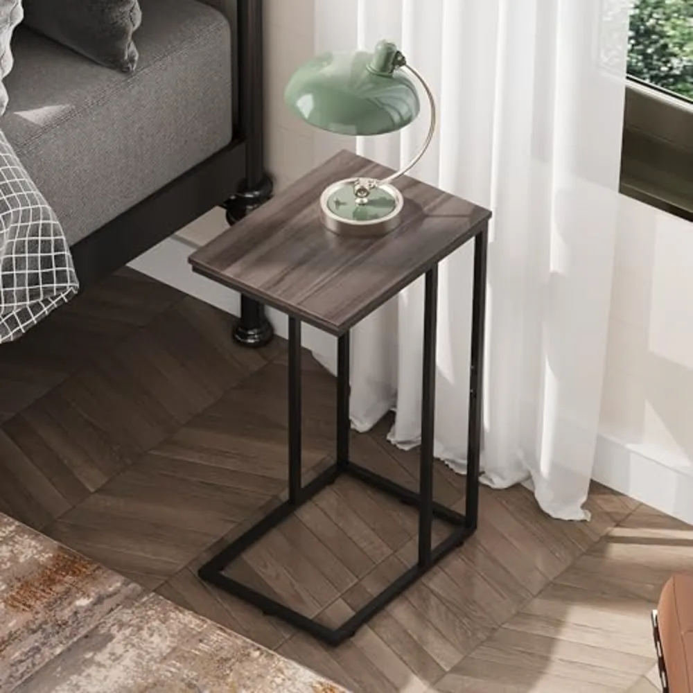 C Shaped End Tables Set of 2, view 5