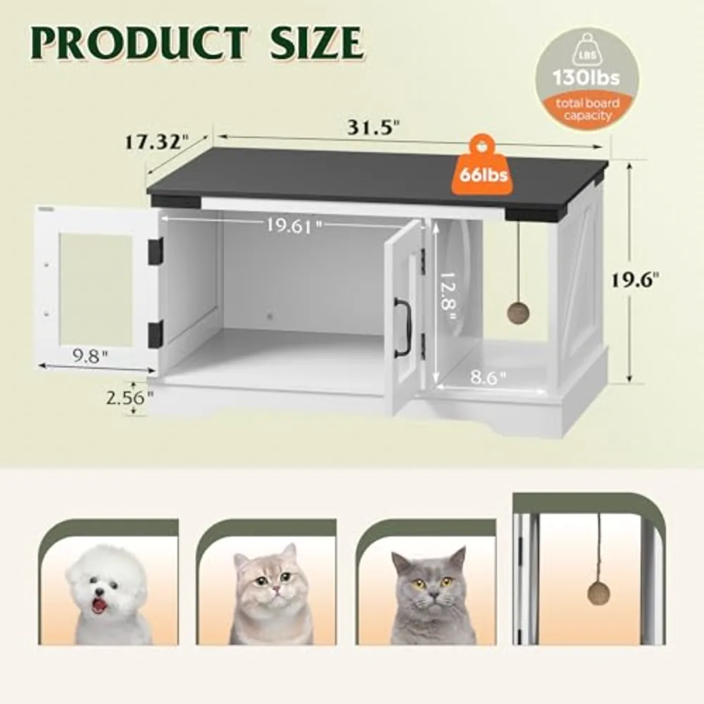 Cat Litter Box Enclosure, view 3