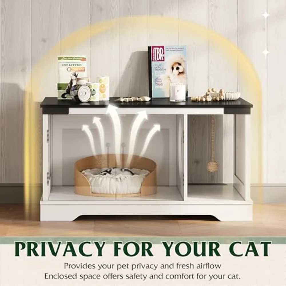 Cat Litter Box Enclosure, view 4