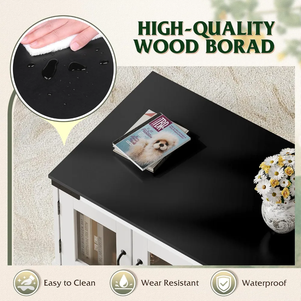 Coffee Table-Cat House with Door, view 6