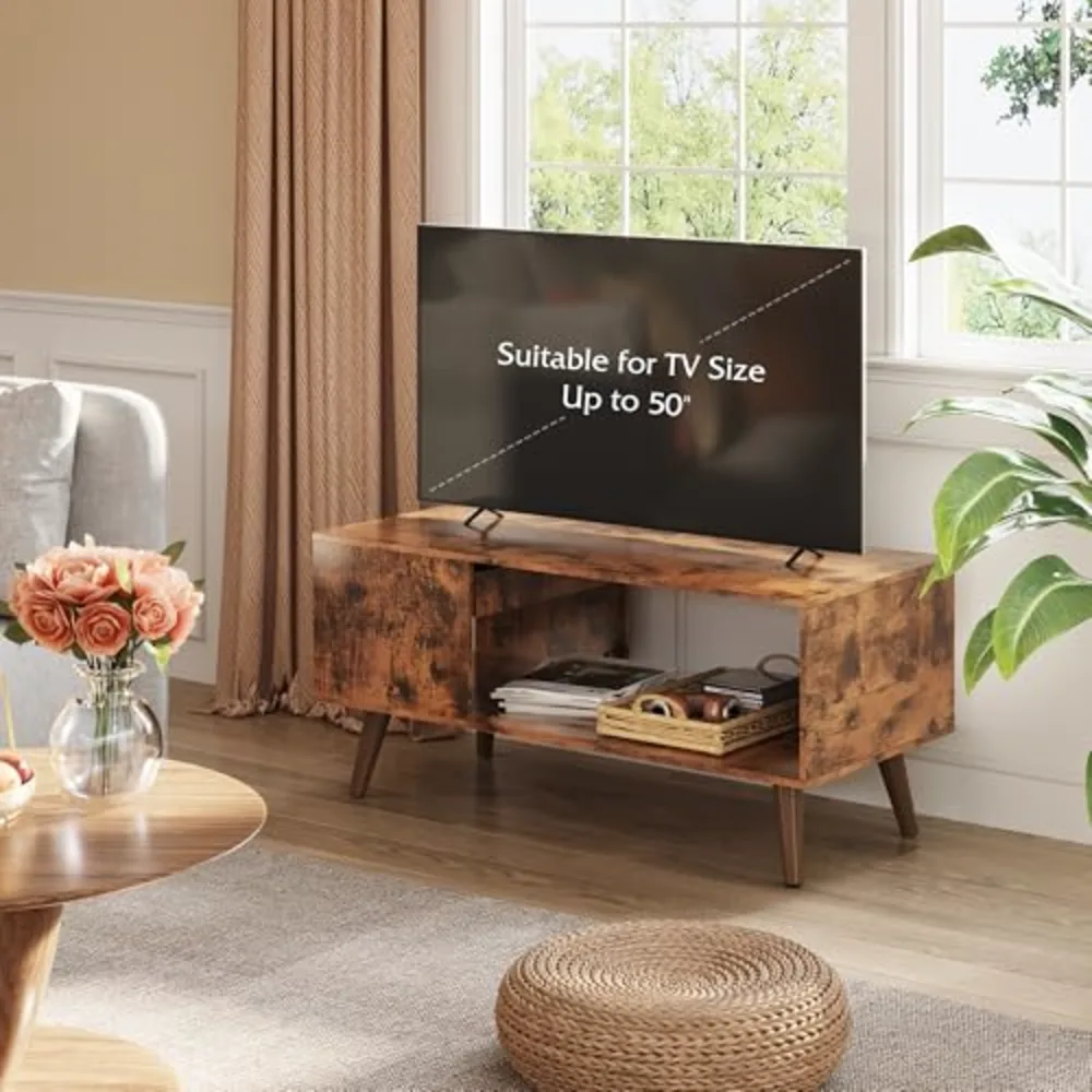 Coffee Table with Side Drawer Storage, view 4