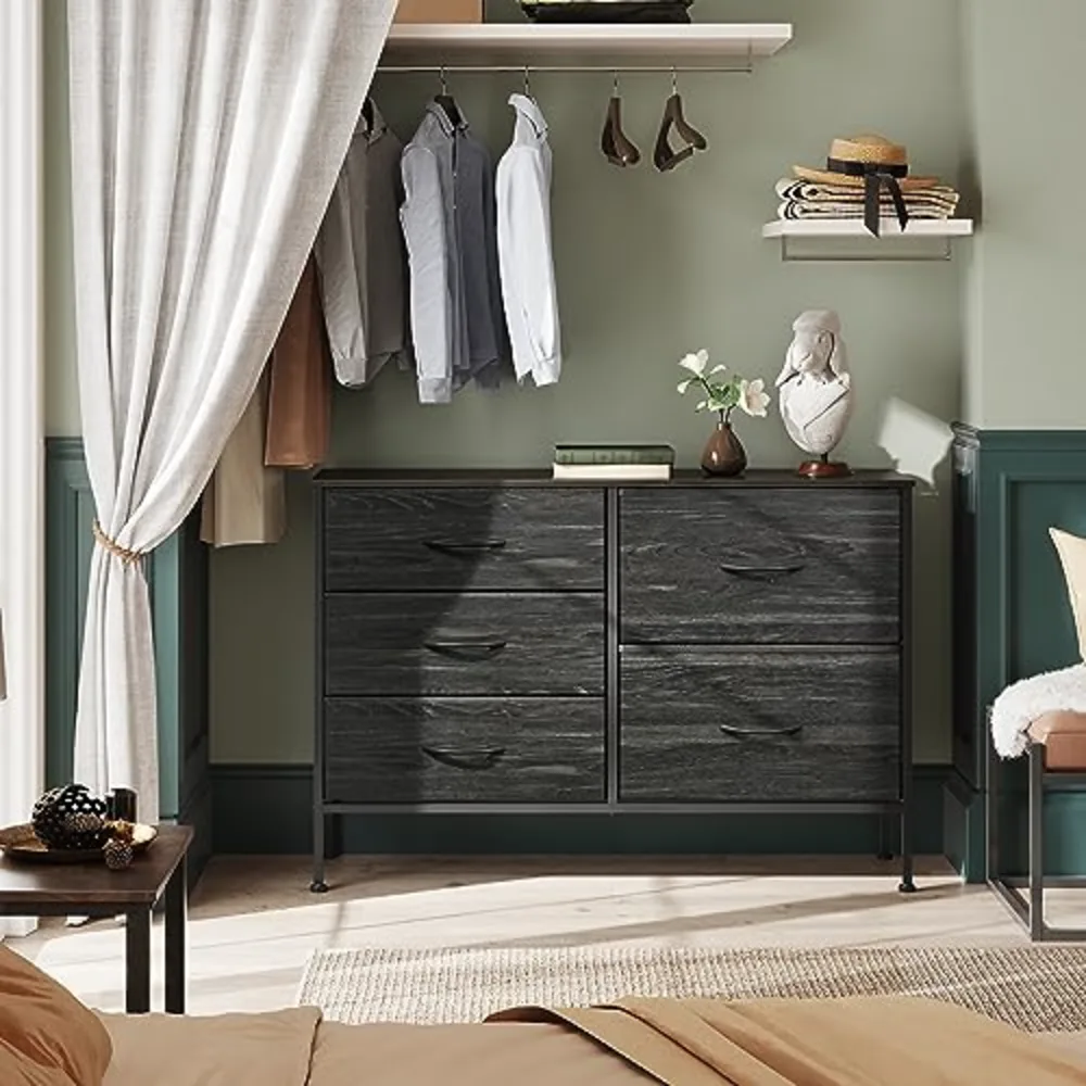 Dresser for Bedroom with 5 Drawers, view 4