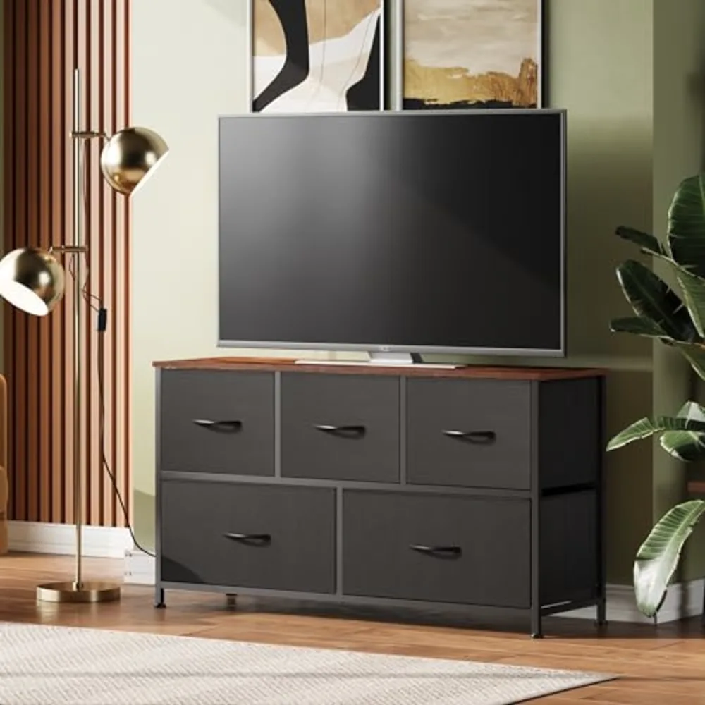 Dresser for Bedroom with 5 Drawers, view 2