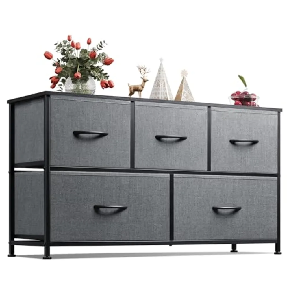 Dresser for Bedroom with 5 Drawers, view 4