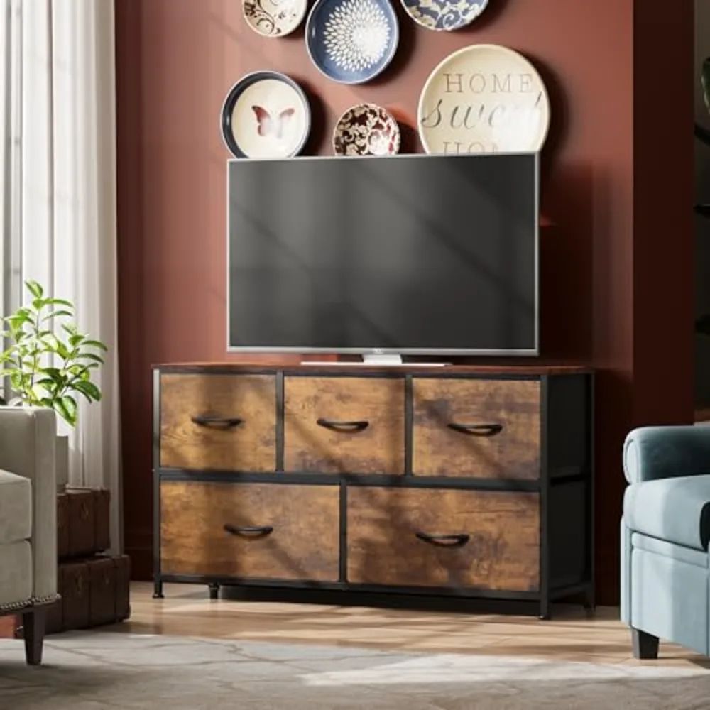Dresser for Bedroom with 5 Drawers, view 2