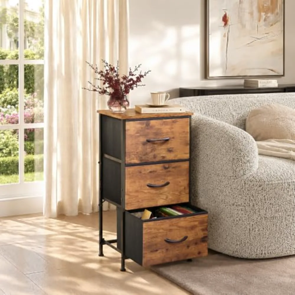 Dresser with 3 Drawers, view 4