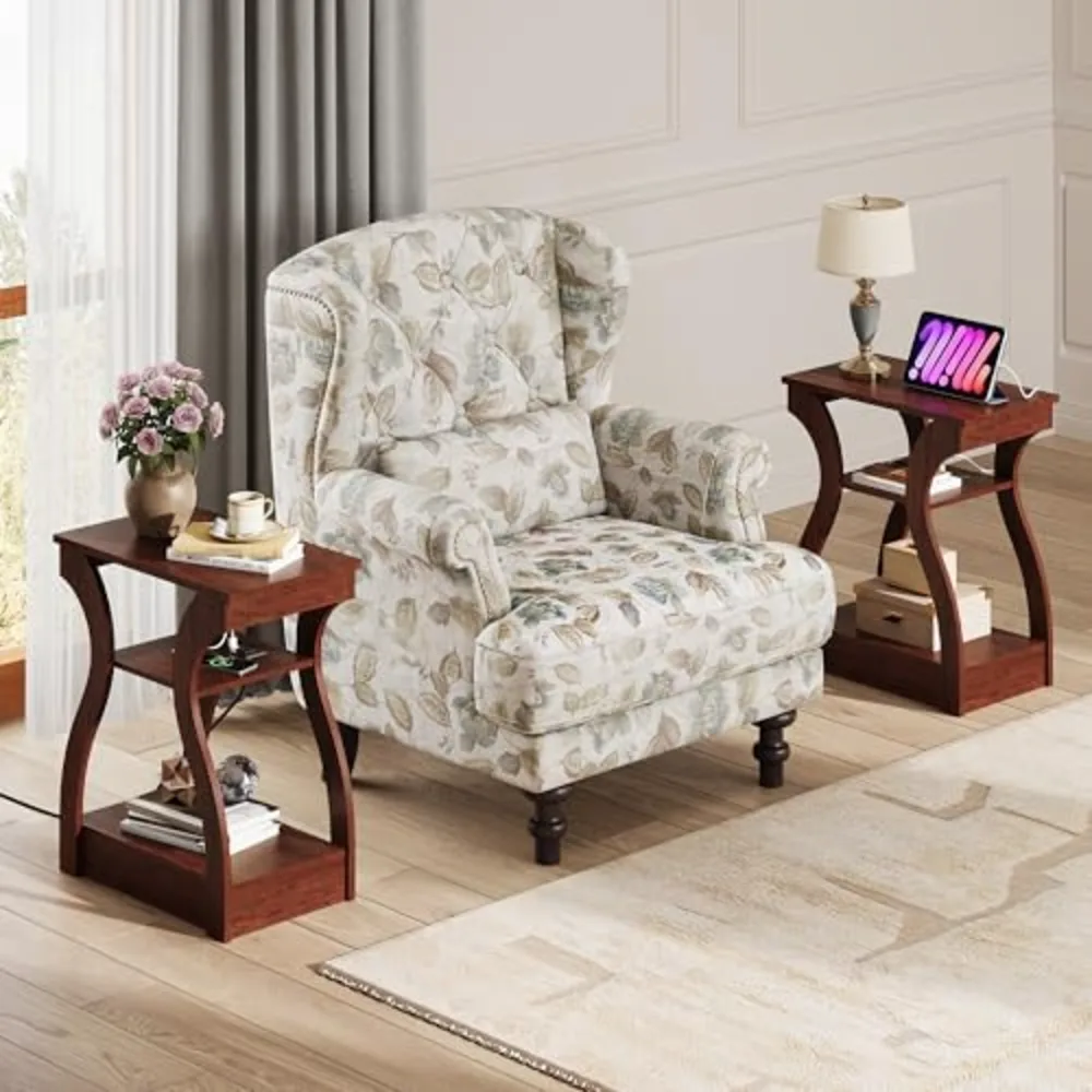 End Tables Living Room Set of 2, view 2