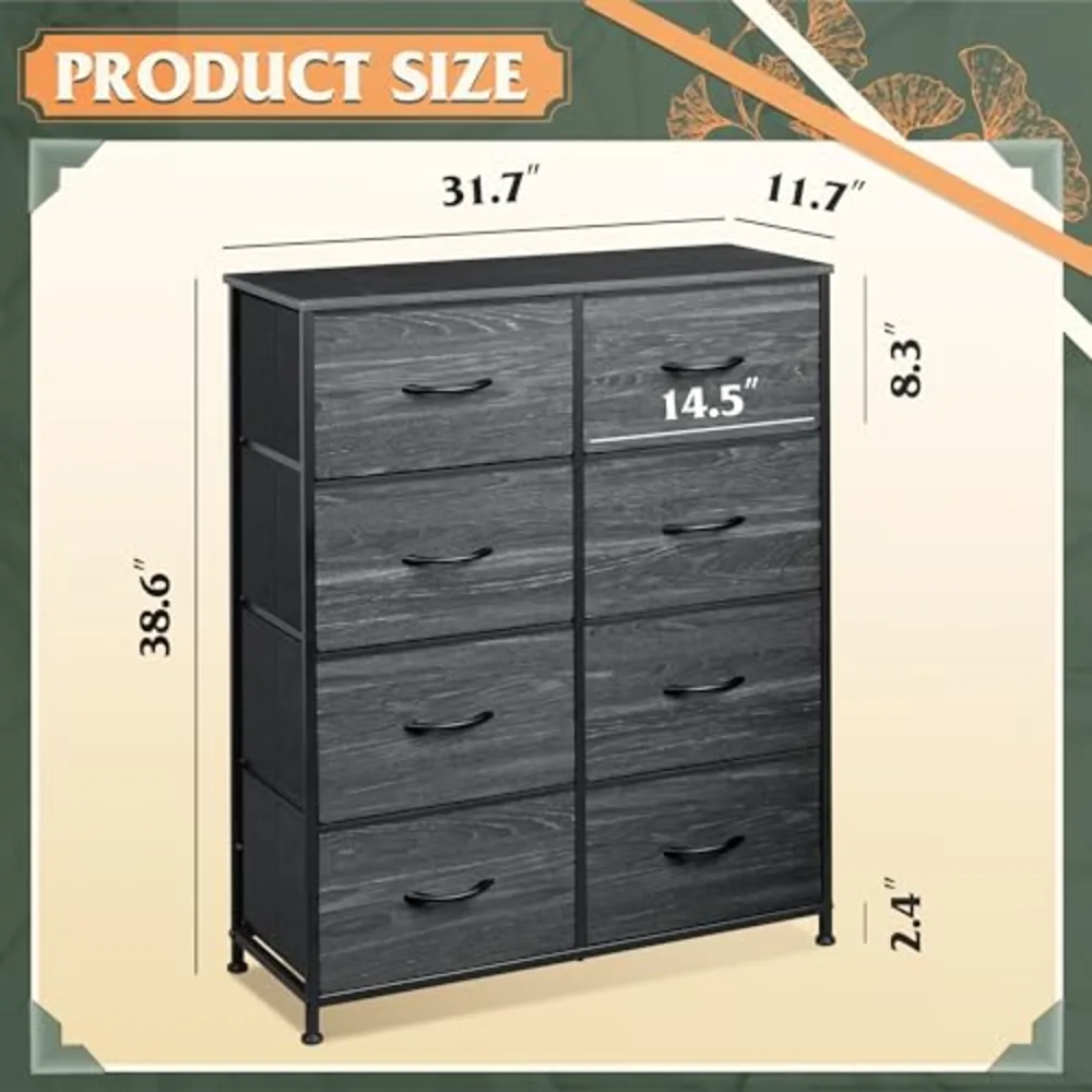 Fabric Dresser for Bedroom, view 3