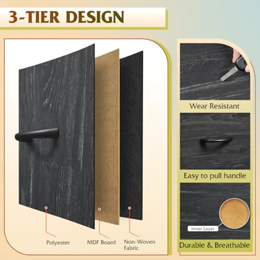 Fabric Dresser for Bedroom, view 5