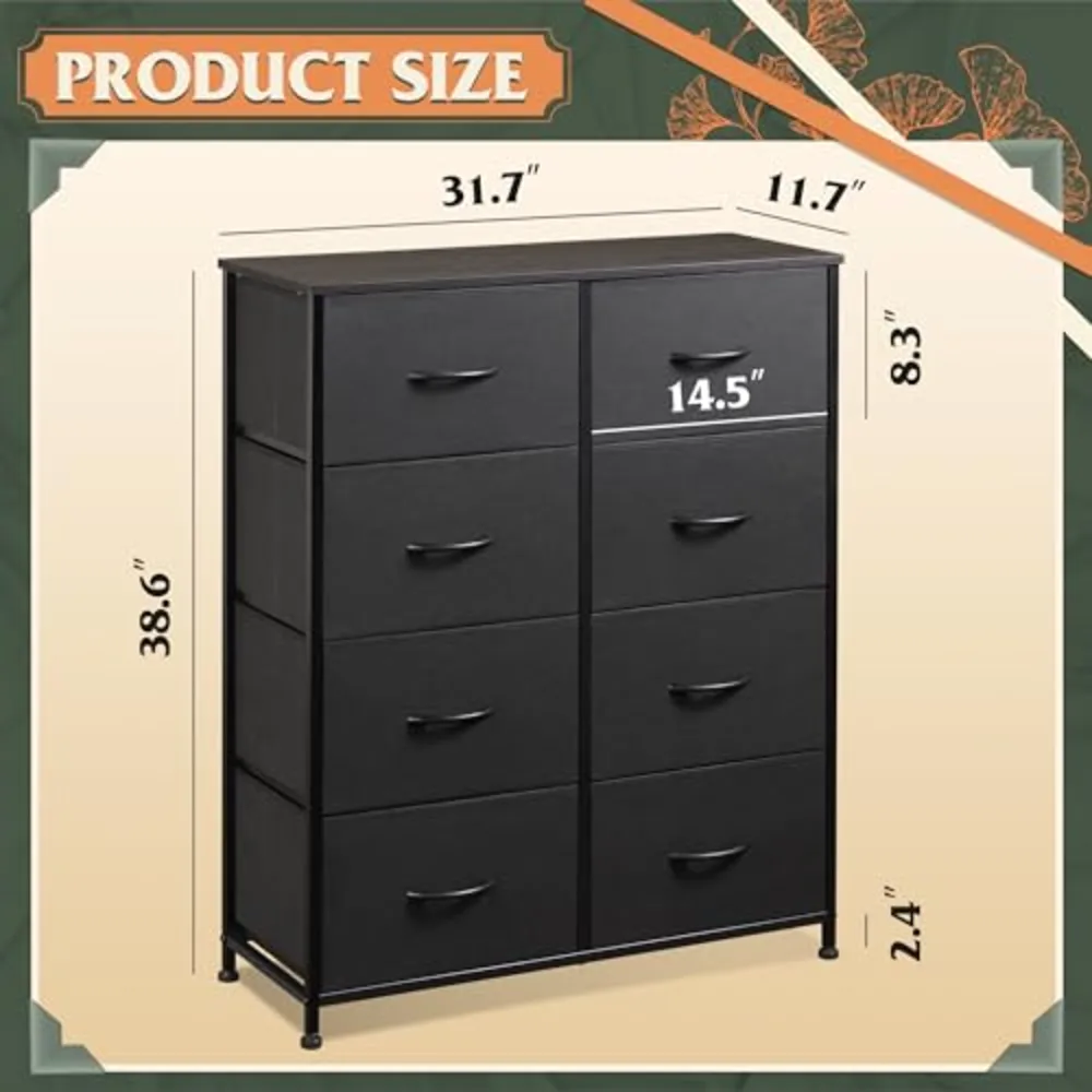 Fabric Dresser for Bedroom, view 3