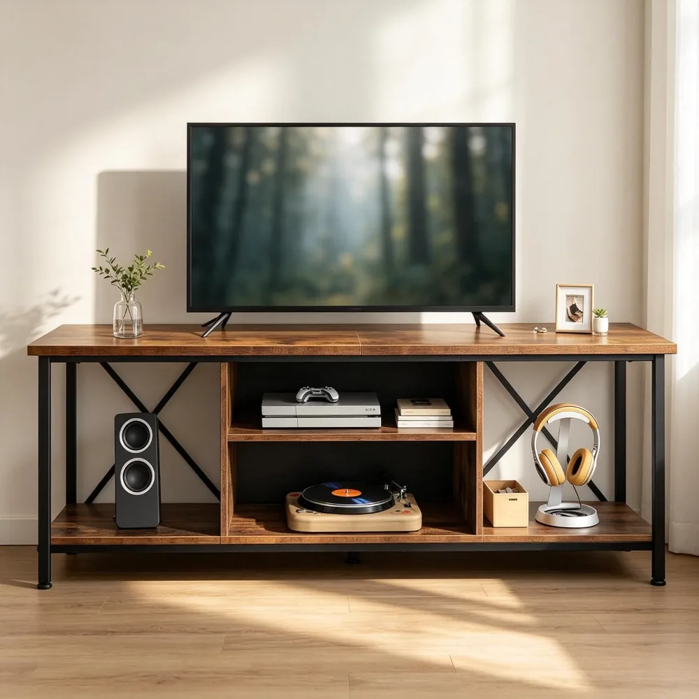Industrial TV Stand for Up to 65 inch TV, view 6