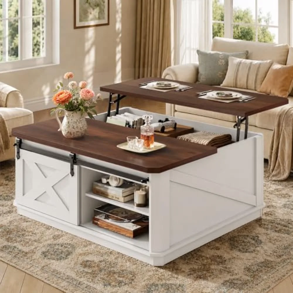 Lift Top Coffee Table with Storage