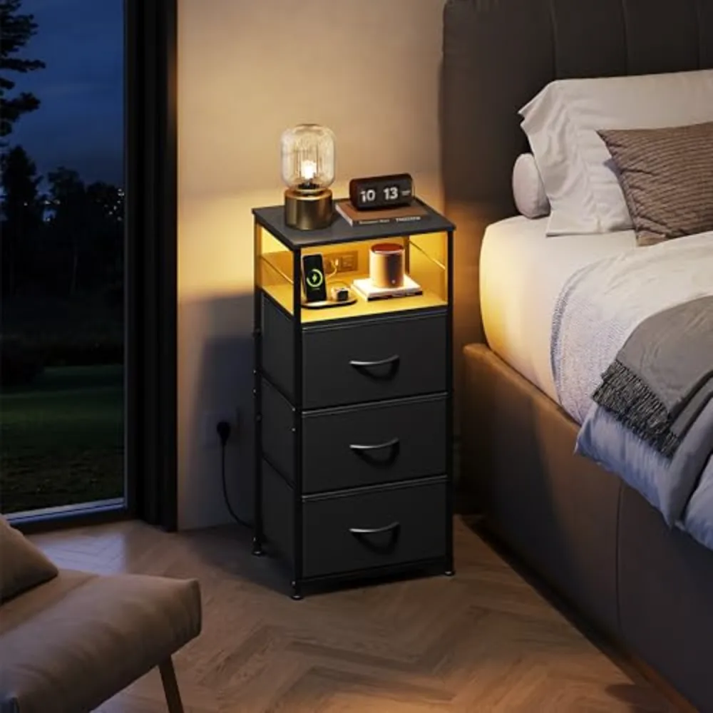 Nightstand with Charging Station, view 4
