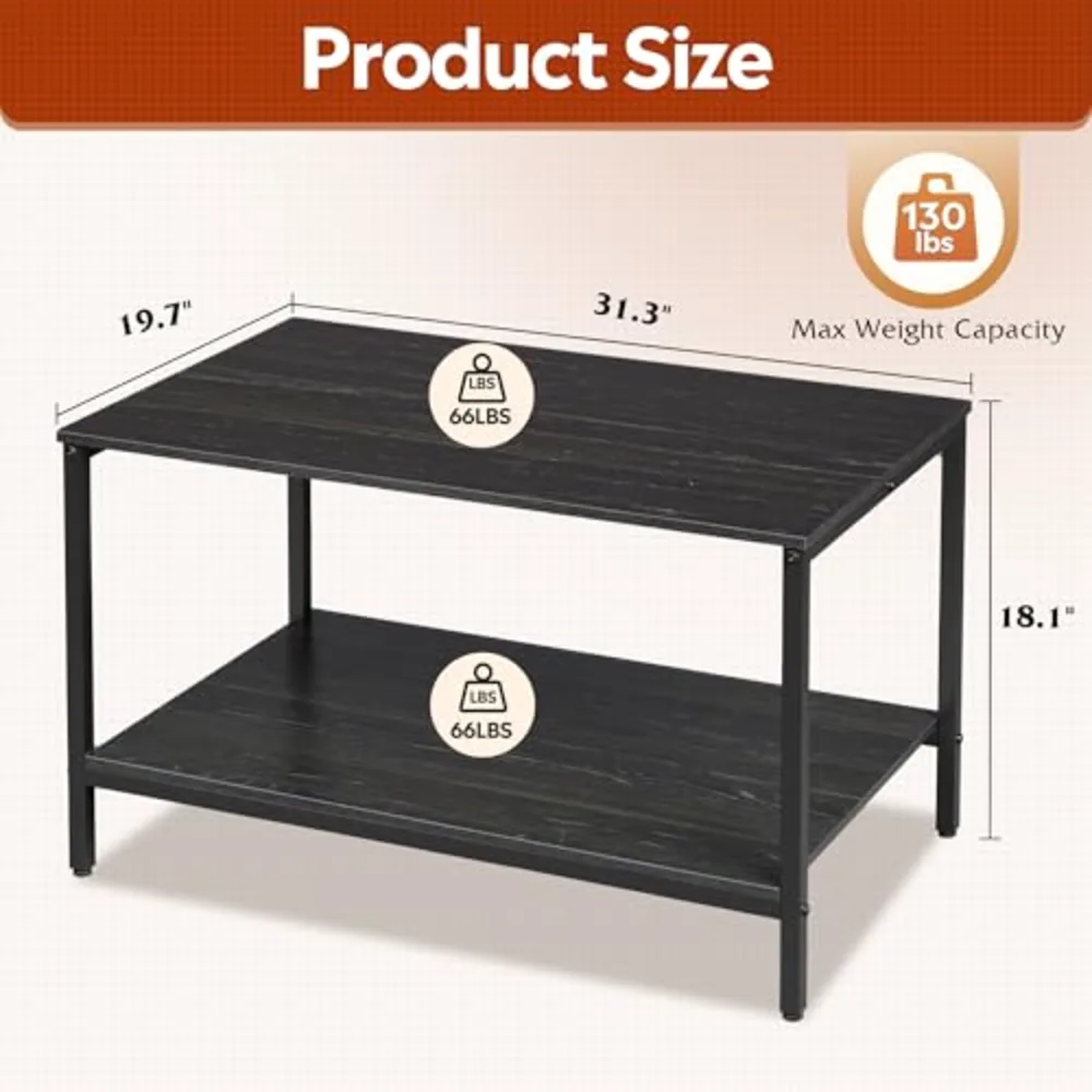 Small Coffee Table for Living Room, view 3