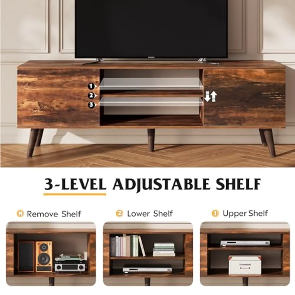 TV Stand for 55 60 Inch TV, view 5