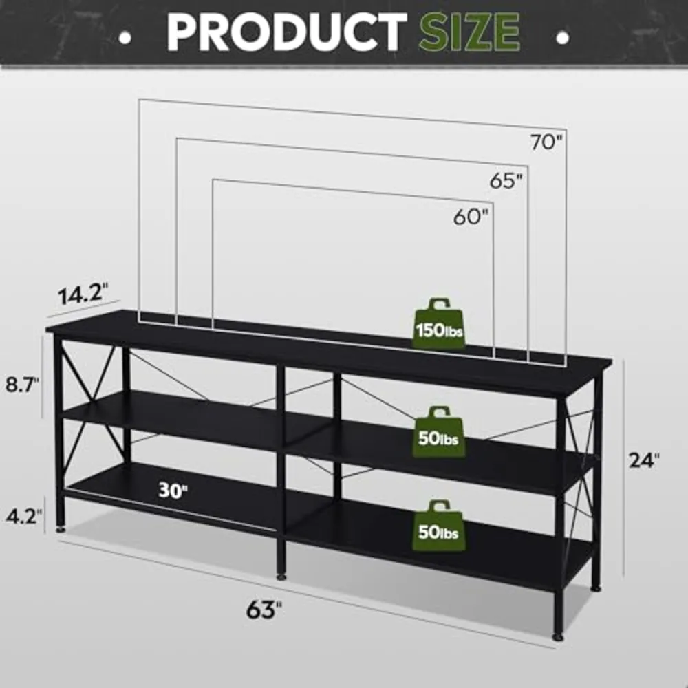 TV Stand up to 70 Inch TV, view 3