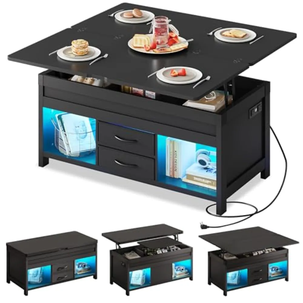 WLIVE 40" Lift Top Coffee Table