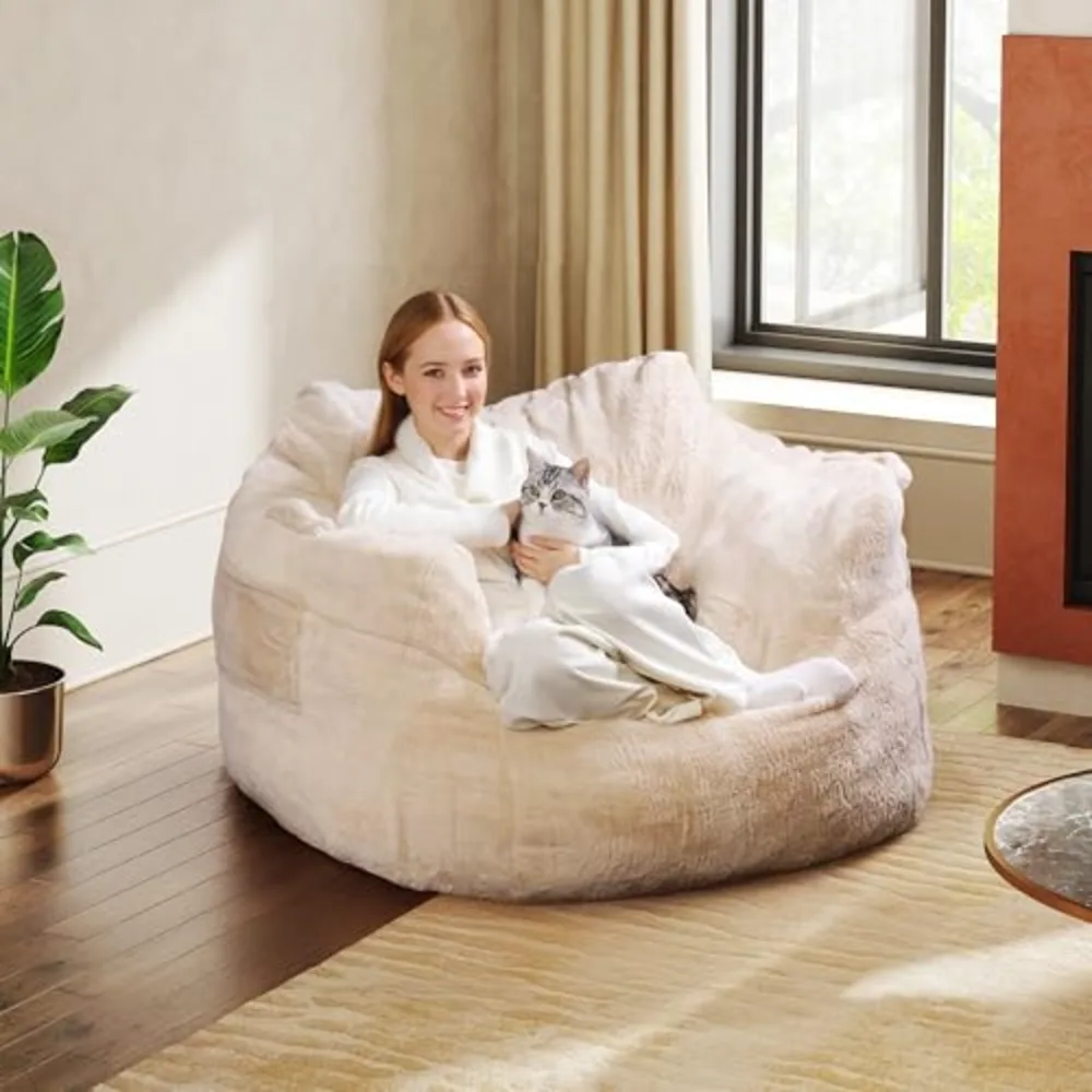 WLIVE 43'' Giant Bean Bag Chair, view 2
