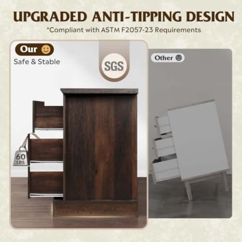 WLIVE 59" Dresser for Bedroom, view 4
