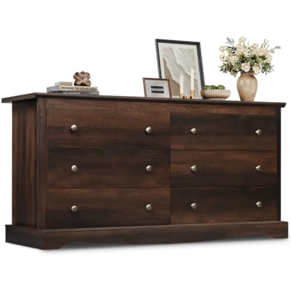 WLIVE 59" Dresser for Bedroom