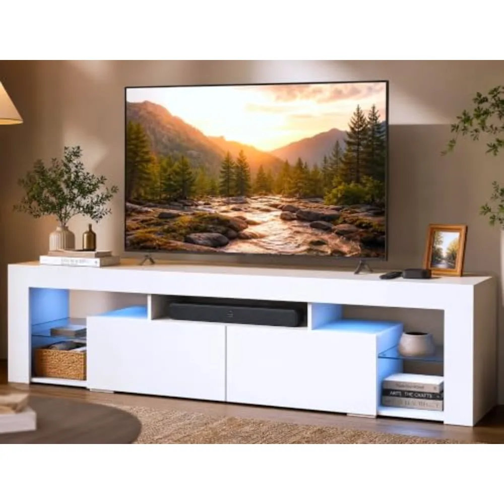 WLIVE 63 Inch TV Stand for 55/65/70 Inch TVs, view 2