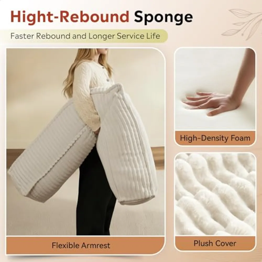 WLIVE 71'' Futon Sofa Bed, view 5