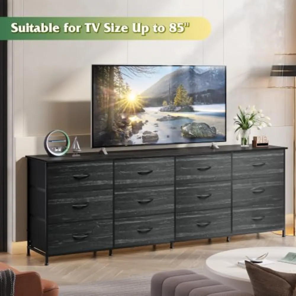 WLIVE 75.5'' Dresser for Bedroom, view 4