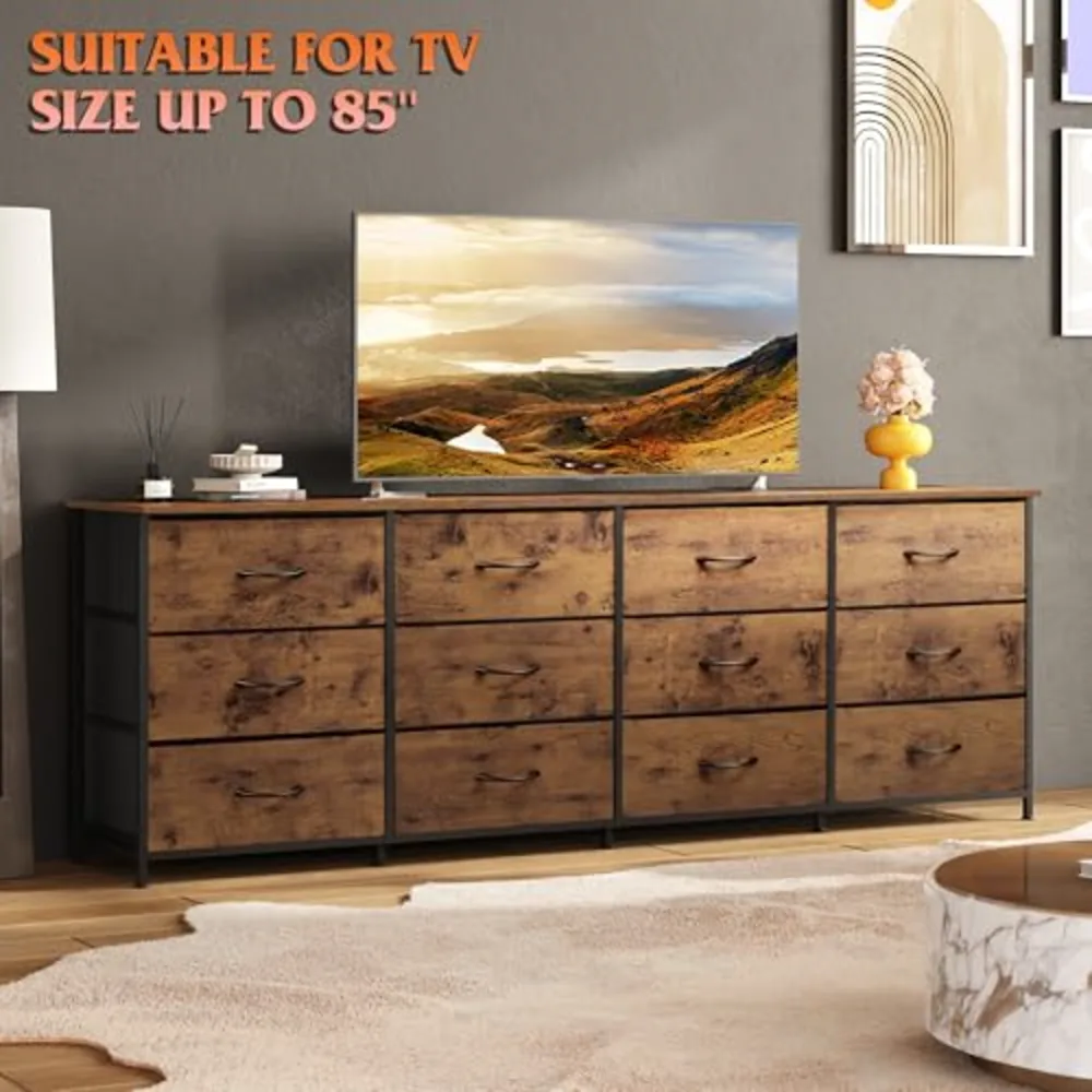 WLIVE 75.5'' Dresser for Bedroom, view 4