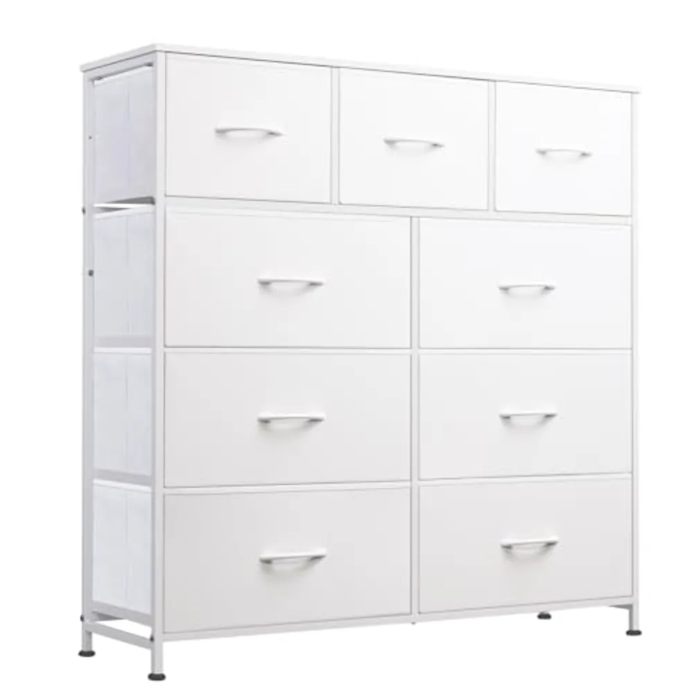 WLIVE 9-Drawer Dresser Fabric Storage Tower for Bedroom