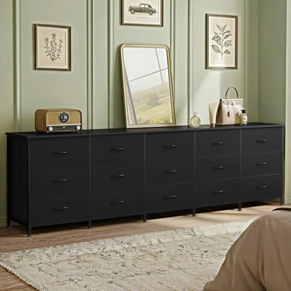 WLIVE 92 Inch Long Dresser for Bedroom, view 3