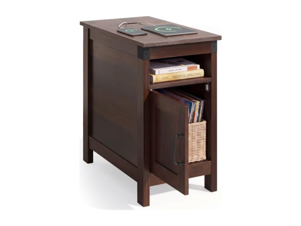 End Table with Charging Station