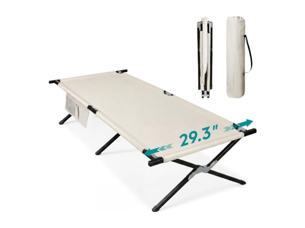 Military Camping Cots with Carry Bag for Adults