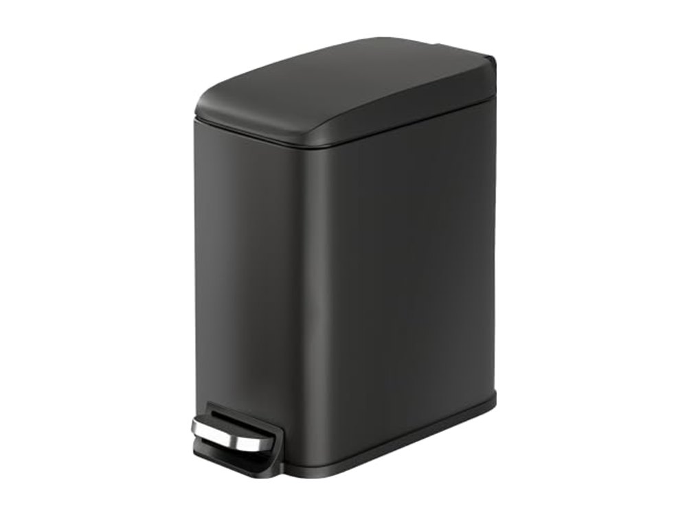 WLIVE 1.3 Gallon / 5 Liter Bathroom Trash Can with Lid