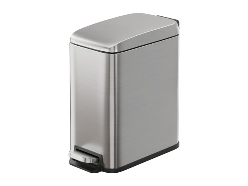 WLIVE 1.3 Gallon / 5 Liter Bathroom Trash Can with Lid