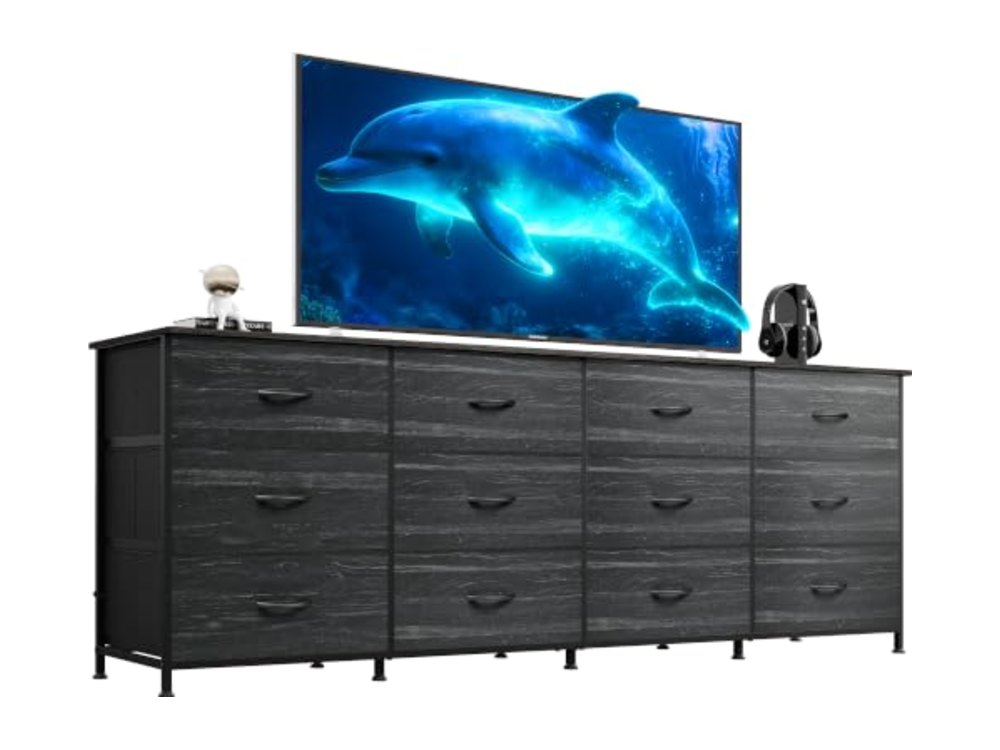 WLIVE 75.5'' Dresser for Bedroom
