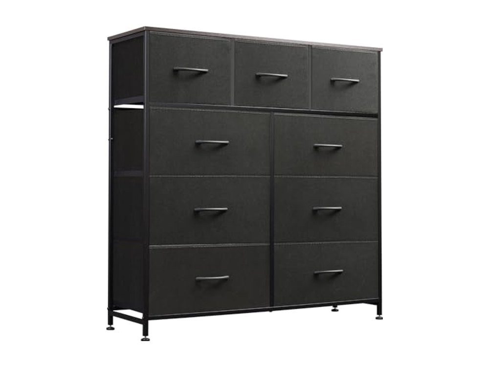WLIVE 9-Drawer Dresser Fabric Storage Tower for Bedroom
