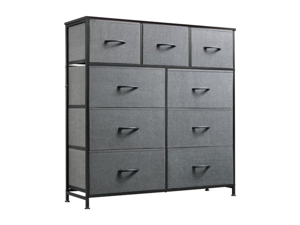 WLIVE 9-Drawer Dresser Fabric Storage Tower for Bedroom