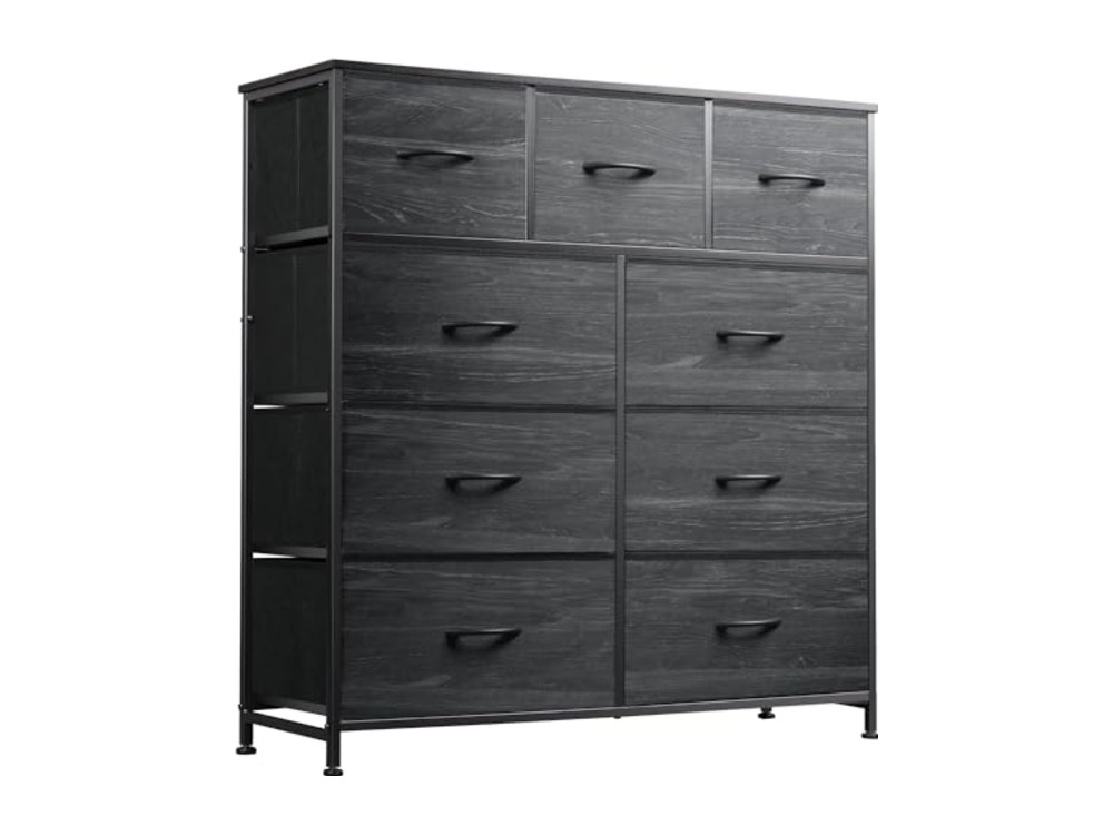 WLIVE 9-Drawer Dresser Fabric Storage Tower for Bedroom