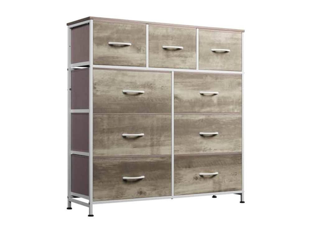 WLIVE 9-Drawer Dresser Fabric Storage Tower for Bedroom