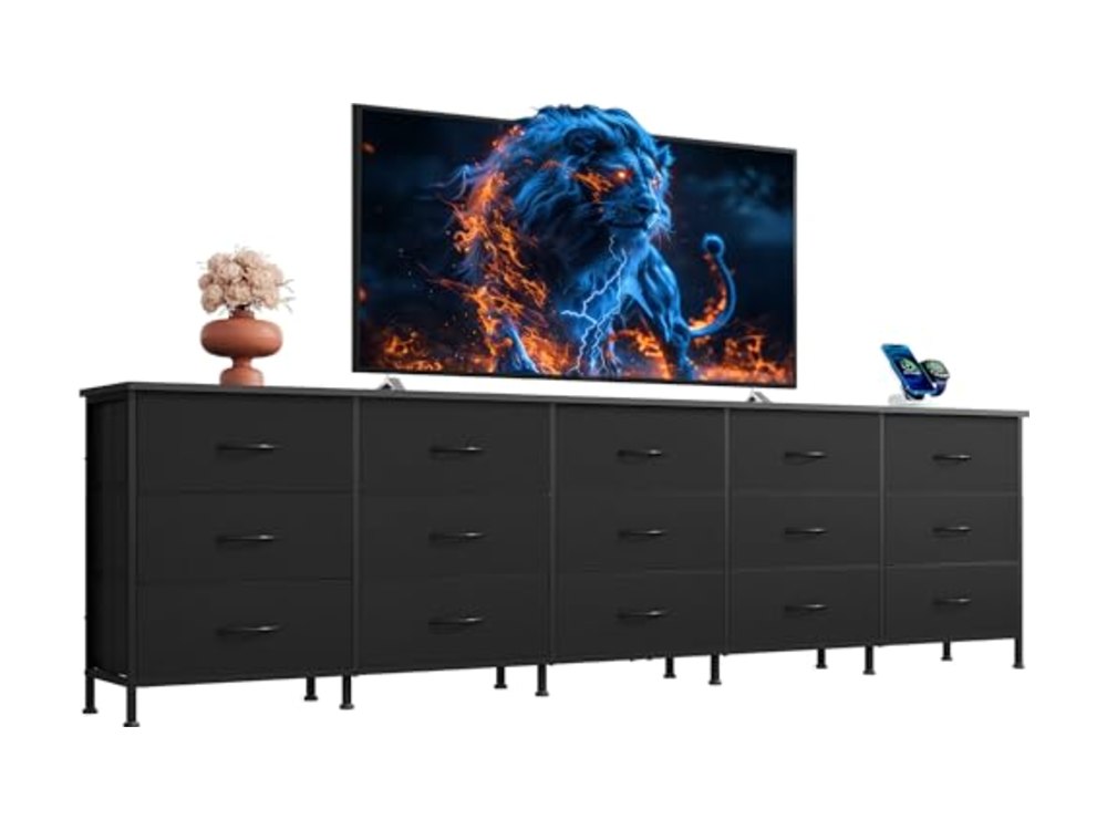 WLIVE 92 Inch Long Dresser for Bedroom